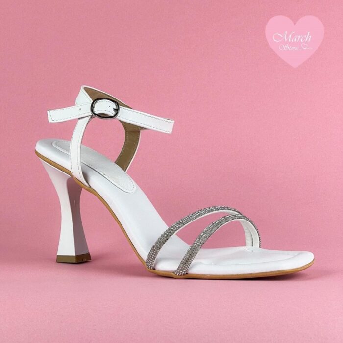 ⁦صندل كعب ستاتي أنيق⁩ - الصورة ⁦5⁩