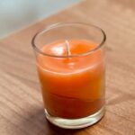 شمعة كاسة صغيرة ألوان