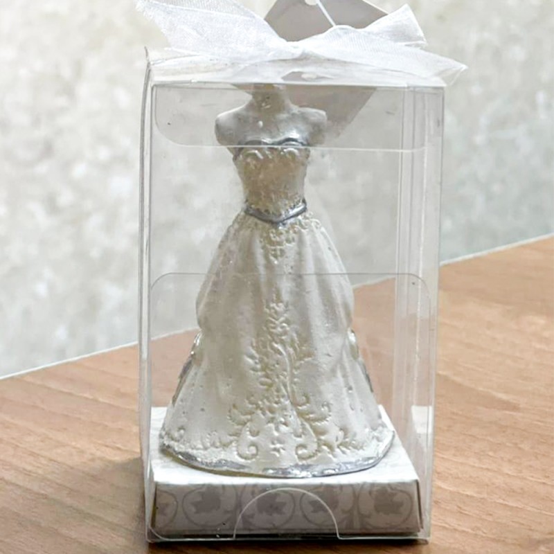 ⁦شمعة مجسم شكل عروس⁩ - الصورة ⁦1⁩