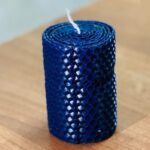 شمعة رول لون كحلي