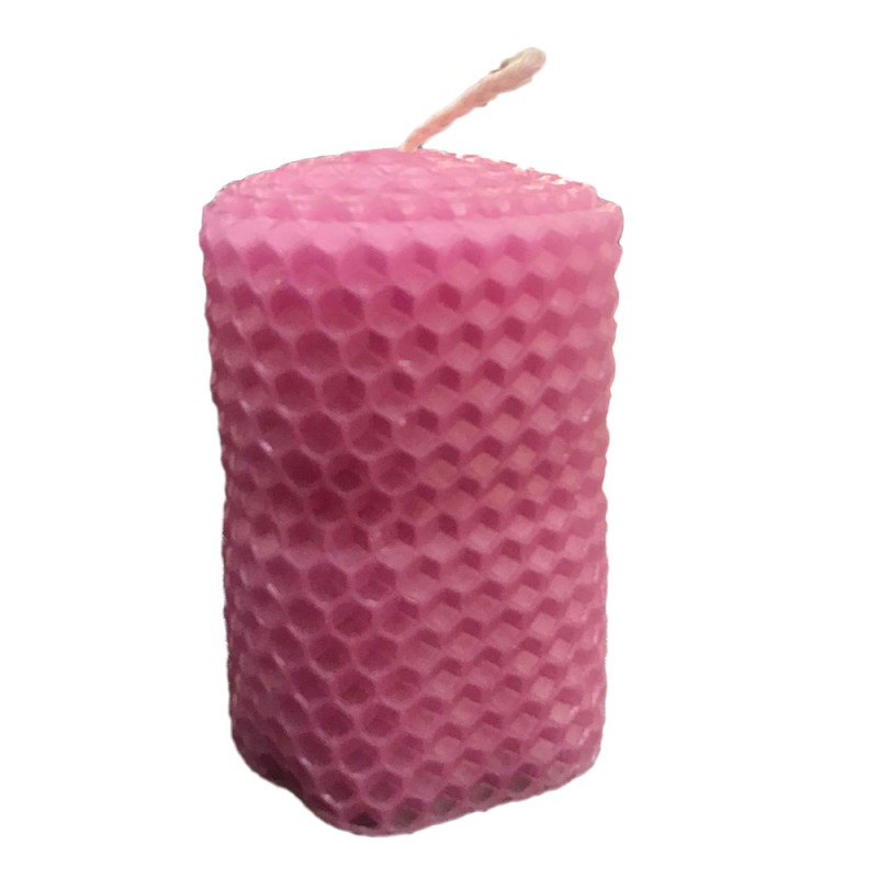 ⁦شمعة رول لون زهري⁩ - الصورة ⁦1⁩