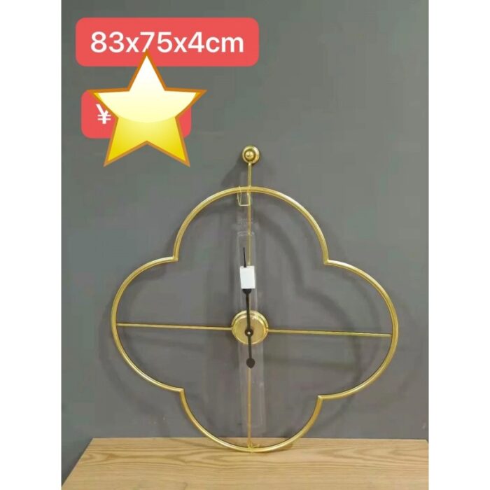 10315747_67db622240138 ساعه حائط ذهبي نحاسي - الصورة 1