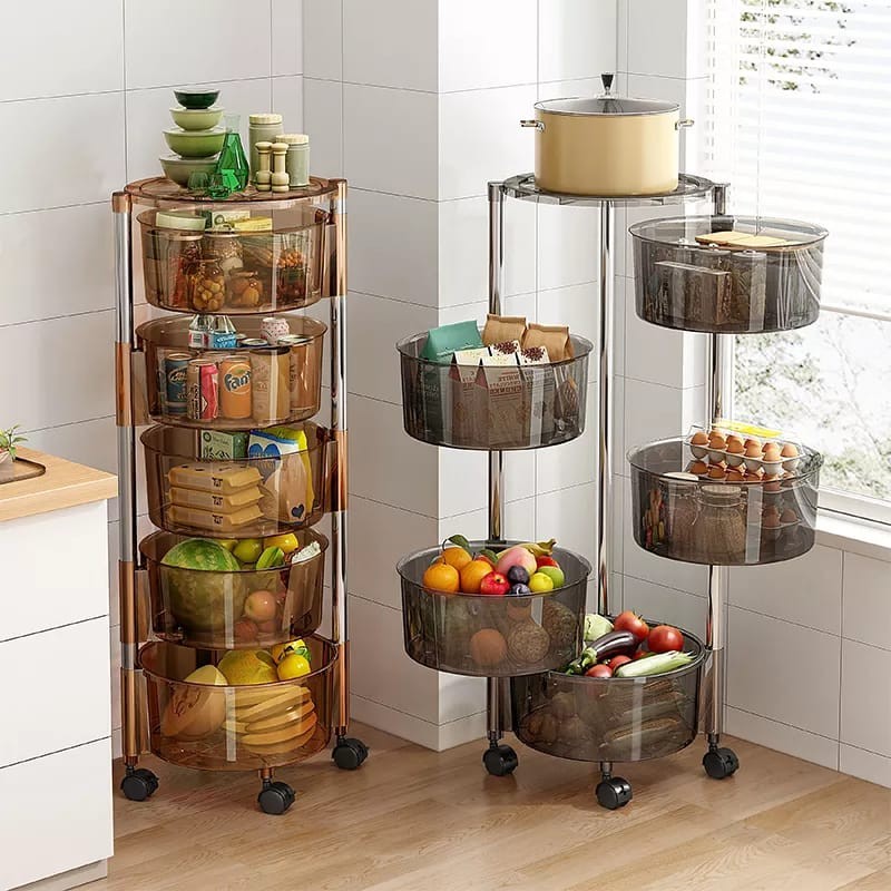 ⁦سله خضار بلاستك مقوى 5 طبقات⁩ - الصورة ⁦1⁩