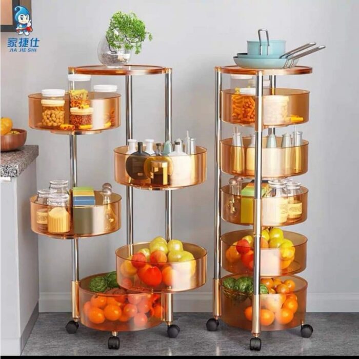 ⁦سله خضار بلاستك مقوى 5 طبقات⁩ - الصورة ⁦2⁩