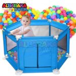 صندوق ألعاب قابل للطي للأطفال مع 30 طابه