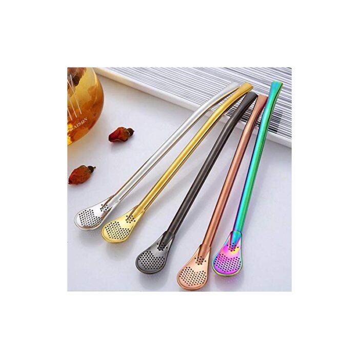 ⁦مصاصات نحاسيه 6 قطع⁩ - الصورة ⁦2⁩