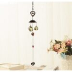 جرس باب شكل القلب