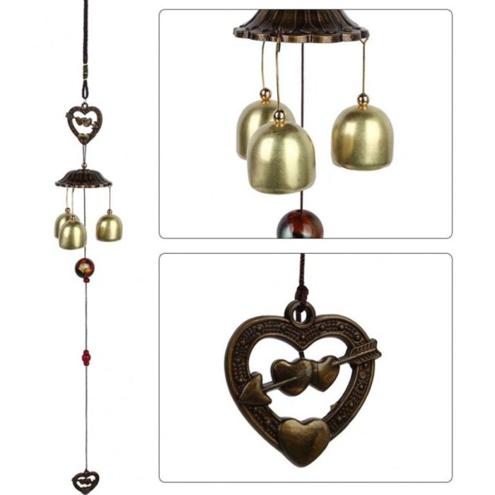 ⁦جرس باب شكل القلب⁩ - الصورة ⁦3⁩