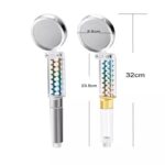 ⁦يد دوش بتقنية الضغط مزود بمروحة تيربو للاستحمام وتدليك الجسم⁩ - الصورة ⁦3⁩