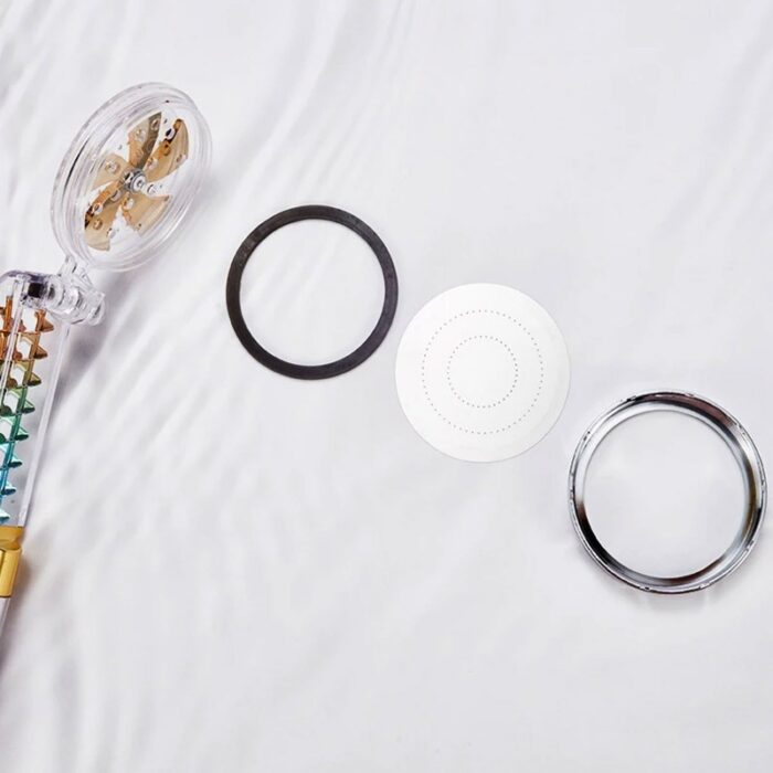 ⁦يد دوش بتقنية الضغط مزود بمروحة تيربو للاستحمام وتدليك الجسم⁩ - الصورة ⁦13⁩