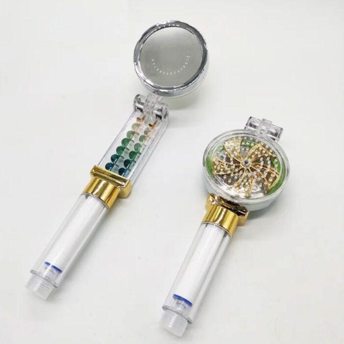 ⁦يد دوش بتقنية الضغط مزود بمروحة تيربو للاستحمام وتدليك الجسم⁩ - الصورة ⁦20⁩