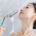 ⁦يد دوش بتقنية الضغط مزود بمروحة تيربو للاستحمام وتدليك الجسم⁩ - الصورة ⁦24⁩