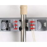 منظم وحامل علاقات الأدوات ثلاثي لون رمادي