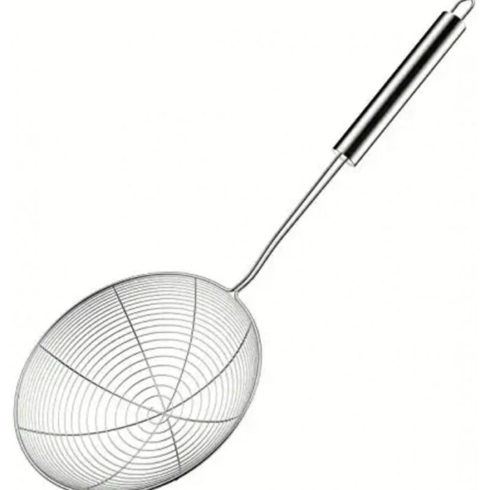 ⁦مغرفة قلي ستيل حجم كبير⁩ - الصورة ⁦2⁩