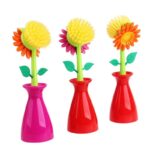 فرشاة مجلى شكل الوردة