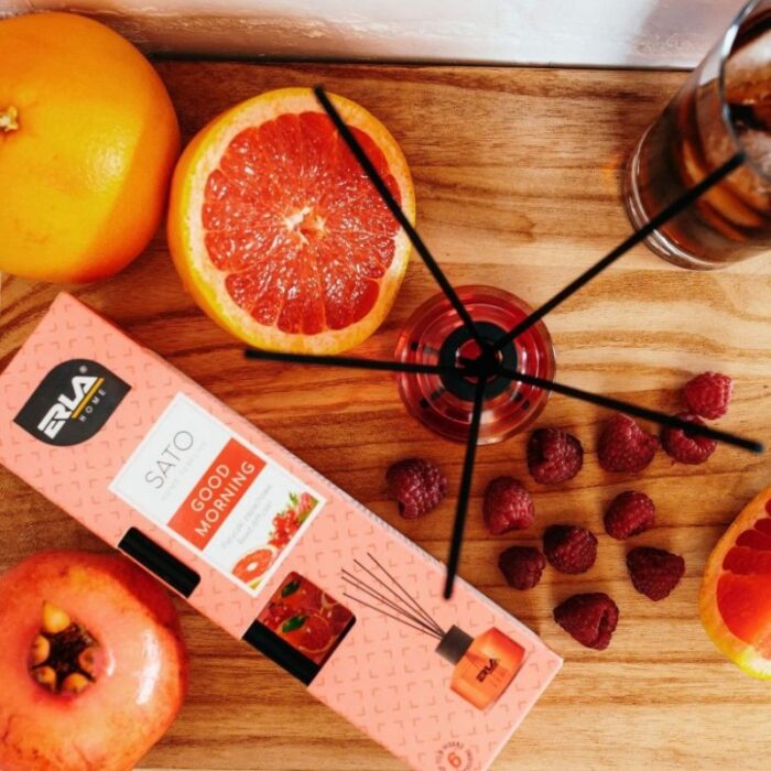 ⁦معطر عيدان K2 ERLA SATO 50ML GOOD MORINING R415⁩ - الصورة ⁦4⁩