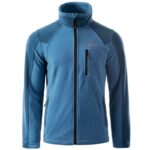 ⁦Hi-Tec Mens' Monar Full Zip Fleece Jacket جاكيت هاي تك مونار فل فليس للرجال لون كحلي وأزرق⁩ - الصورة ⁦3⁩
