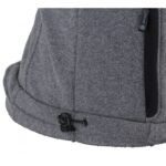 ⁦Hi-Tec Monar Full Zip Fleece Jacket  جاكيت مونار فل فليس من هاي-تيك لون أسود ورمادي⁩ - الصورة ⁦5⁩