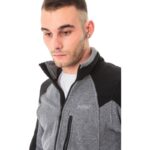 ⁦Hi-Tec Monar Full Zip Fleece Jacket  جاكيت مونار فل فليس من هاي-تيك لون أسود ورمادي⁩ - الصورة ⁦11⁩