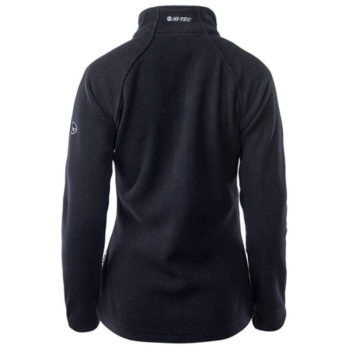 ⁦Hi-Tec Women's Henis Fleece Jacket  جاكيت هنس فليس من هاي-تيك للنساء لون أسود⁩ - الصورة ⁦5⁩