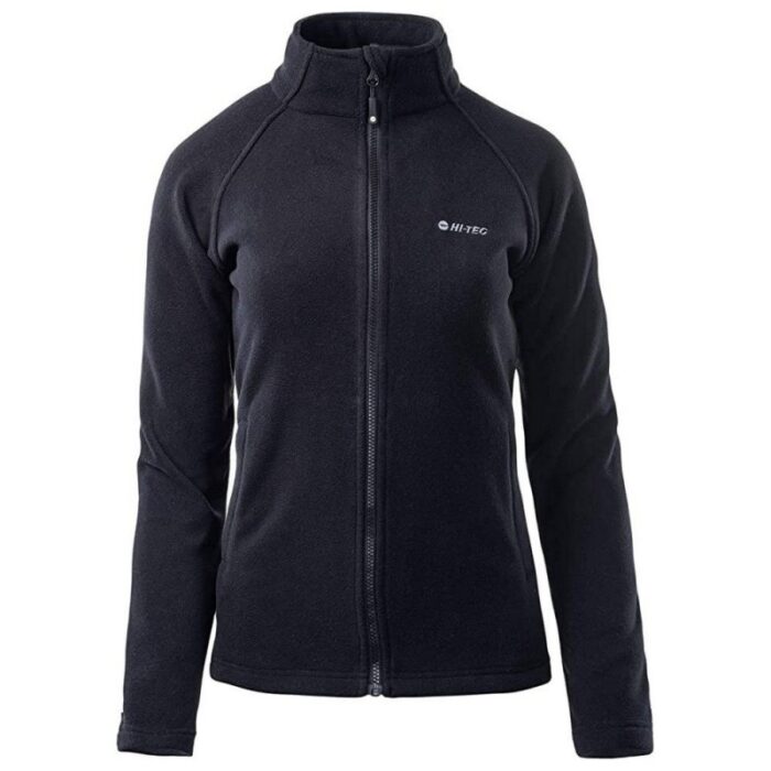 ⁦Hi-Tec Women's Henis Fleece Jacket  جاكيت هنس فليس من هاي-تيك للنساء لون أسود⁩ - الصورة ⁦6⁩