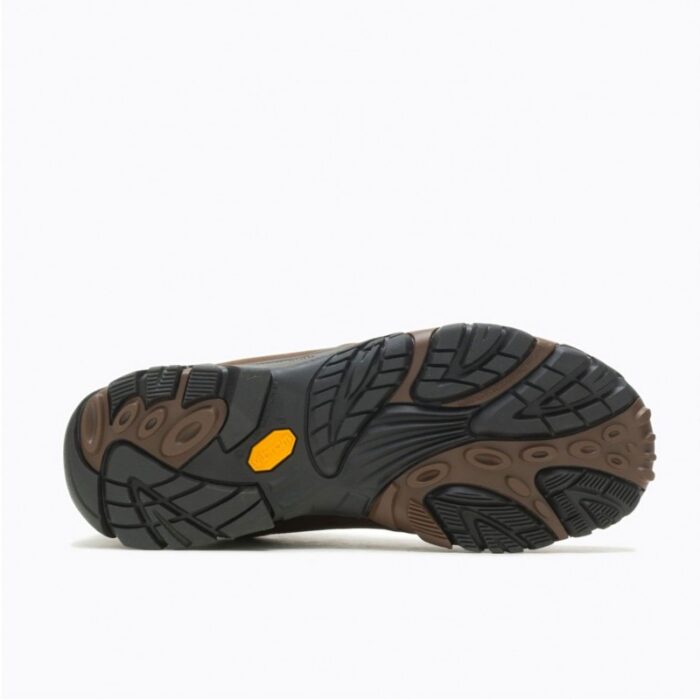 ⁦Merrell Men's Moab Adventure 3 Mid WP Shoes - حذاء ميريل مواب أدفنتشر 3 ميد ووتر بروف للرجال لون بني⁩ - الصورة ⁦2⁩