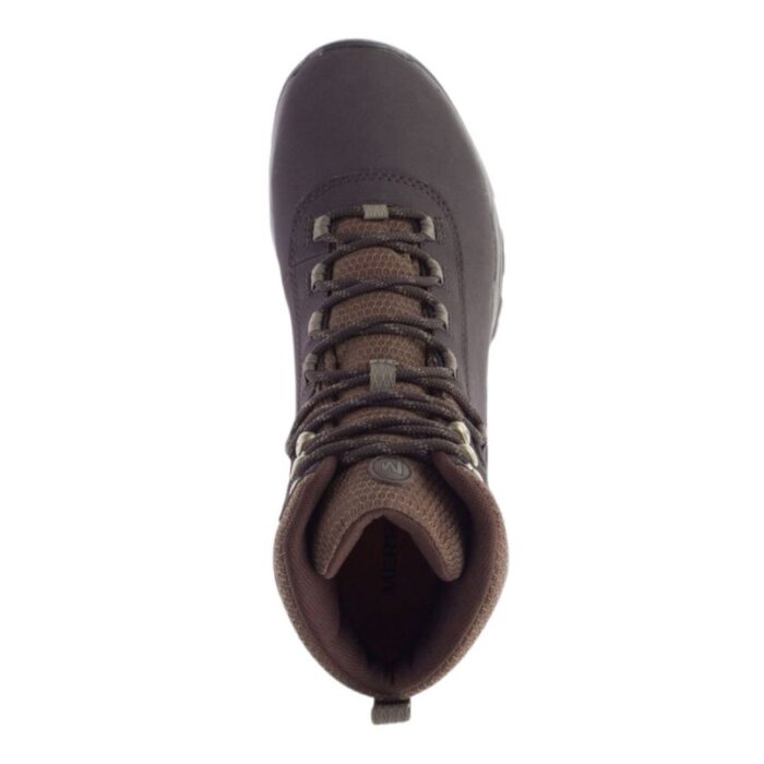 ⁦Merrell Men's Vego Mid Leather Waterproof Shoes - حذاء ميريل جلد فيجو ميد ووتر بروف للرجال لون بني⁩ - الصورة ⁦4⁩