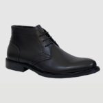 ⁦Hush Puppies Leather Casual Boot جلد أسود⁩ - الصورة ⁦3⁩