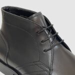 ⁦Hush Puppies Leather Casual Boot جلد أسود⁩ - الصورة ⁦4⁩