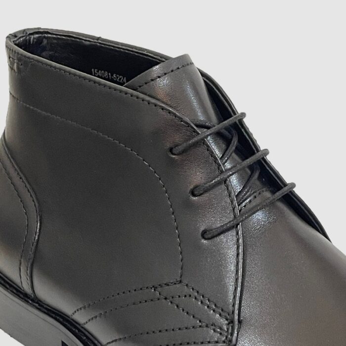 ⁦Hush Puppies Leather Casual Boot جلد أسود⁩ - الصورة ⁦4⁩