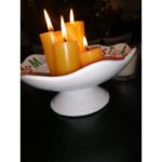 طقم شموع 4 قطع ORANGE