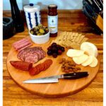 لوح فرم مدور بامبو  سميك قطر 36 سم