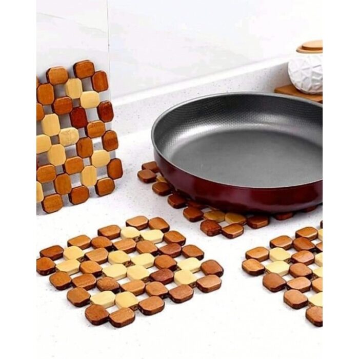 ⁦كوستر بامبو دائري⁩ - الصورة ⁦3⁩