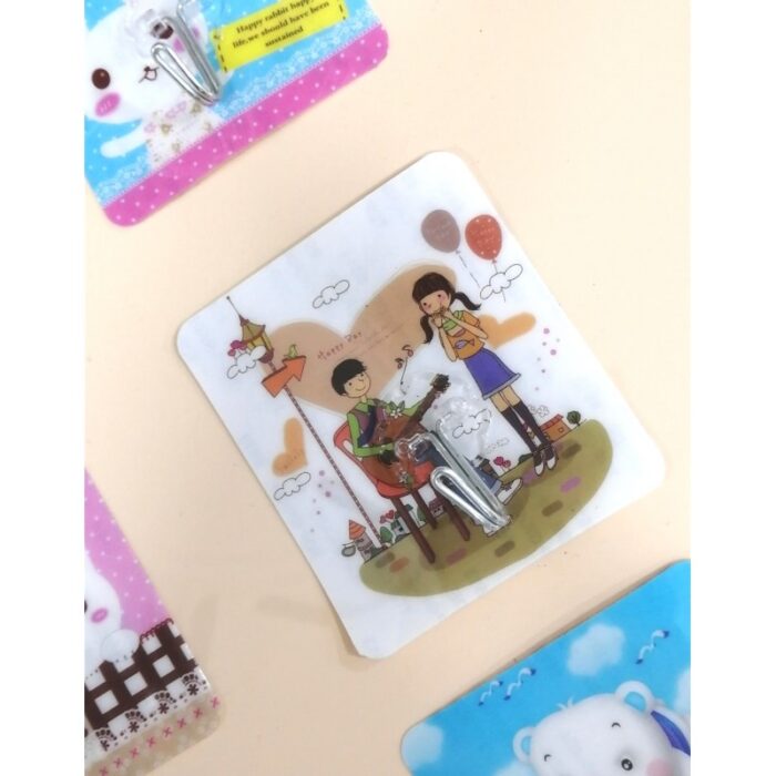 ⁦تعليقة لاصق قطعة واحدة ملونة⁩ - الصورة ⁦4⁩