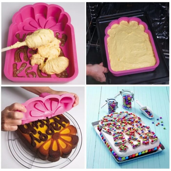 ⁦قالب سيليكون Happy Birthday⁩ - الصورة ⁦3⁩