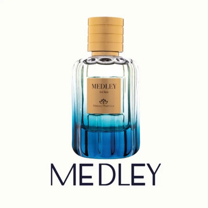 ⁦عطر ميدلي من ميريام  مارفيل للرجال سعة 100 مل - MEDLEY EDP By Miriam Marvel for Mens 100 ML⁩ - الصورة ⁦3⁩