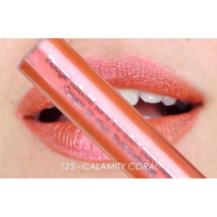 ⁦Sephora Cream Lip Stain Duochrome 125 Calamity Coral⁩ - الصورة ⁦2⁩