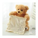 ⁦لعبة قماش الدبدوب الناطق مع منديل من PEEKABOO⁩ - الصورة ⁦2⁩