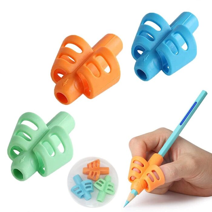 ⁦مسكة قلم سيليكون مساعدة للكتابة⁩ - الصورة ⁦9⁩