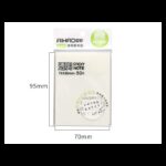 ⁦ورق ملاحظات لاصقة شفاف بسيط بحجم كبير 50 قطعة  قياس 76*79مم⁩ - الصورة ⁦2⁩