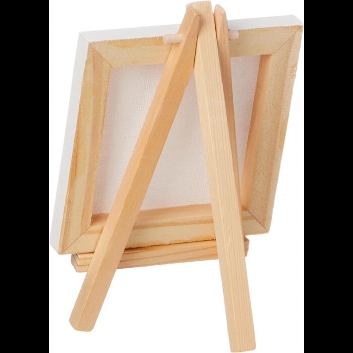 ⁦كانفاس 10*10 مع ستاند خشبي⁩ - الصورة ⁦2⁩