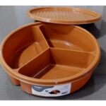 ⁦لنش بوكس مقطع 3 خانات سعة 1200 ملل⁩ - الصورة ⁦2⁩