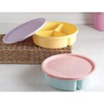 ⁦لنش بوكس مقطع 3 خانات سعة 1200 ملل⁩ - الصورة ⁦4⁩