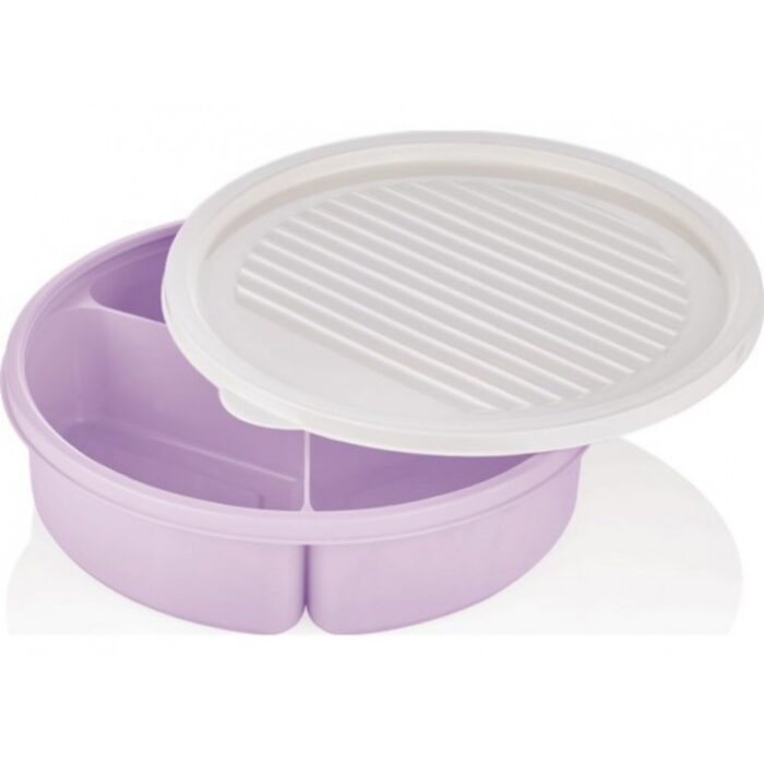 ⁦لنش بوكس مقطع 3 خانات سعة 1200 ملل⁩ - الصورة ⁦5⁩