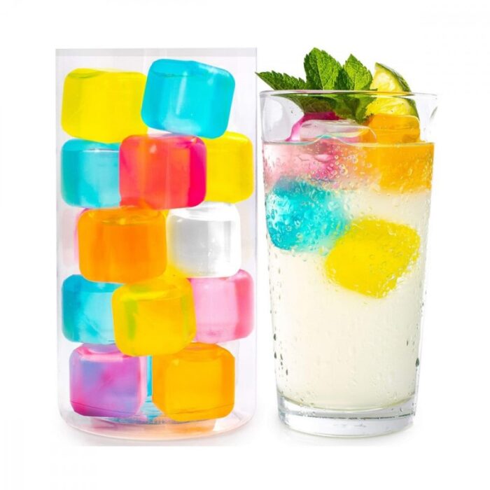 ⁦طقم مكعبات تفريز ثلج 10 قطع⁩ - الصورة ⁦2⁩