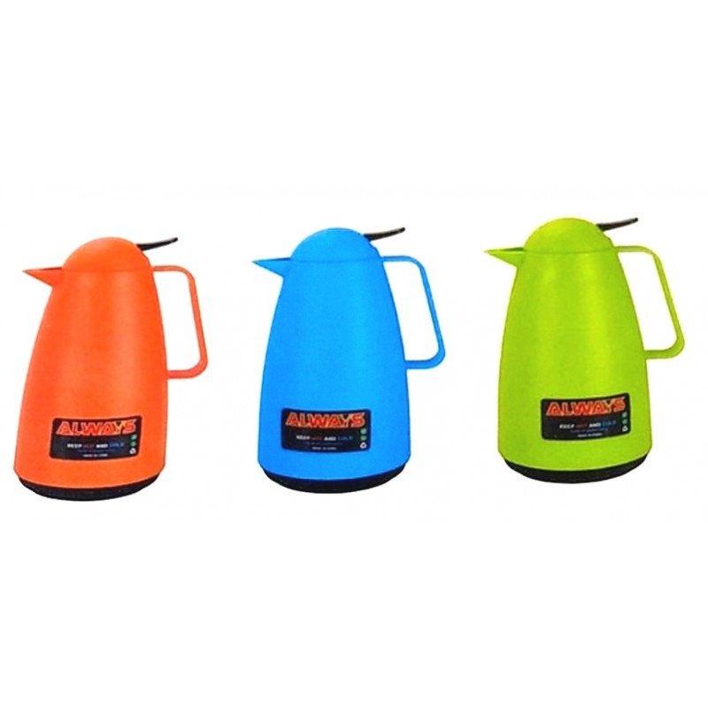 ⁦ثيرموس ملون سعة 1 لتر⁩ - الصورة ⁦1⁩