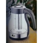 ابريق كهربائي زجاج سعة 1.7 لترمع مصفاة
