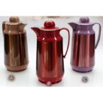 ثيرموس كبسة ملون سعة 1 لتر