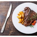 طقم 6 سكاكين ستيك بيد ستيل