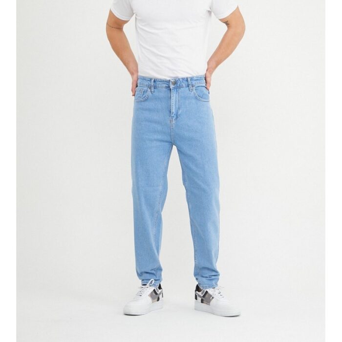 ⁦بنطلون جينز بـوي فريند شبابــي⁩ - الصورة ⁦2⁩